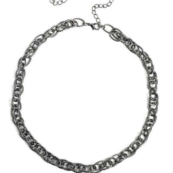 If I Only Had a CHAIN - Black Necklace - Picture 2 of 3